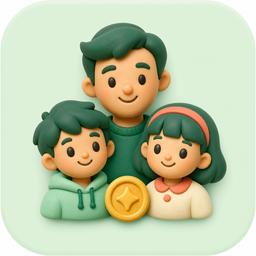 Familie mit Tallo